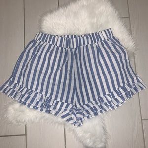 Women’s Short Shirred Wide Waistband Shorts